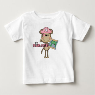 Monkey Girl Pirat Tshirts och Gifts
