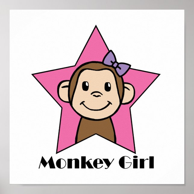 Monkey Girl Poster (Framsidan)