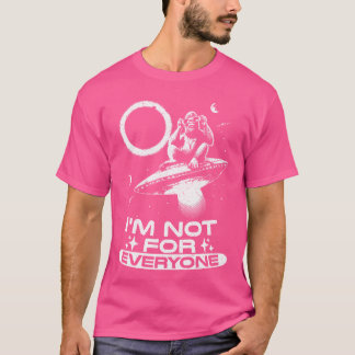 Monkey Graphic Joke in Cosmos for astronomy Scienc T Shirt