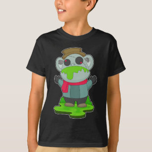 Monkey Halloween Zombie T Shirt