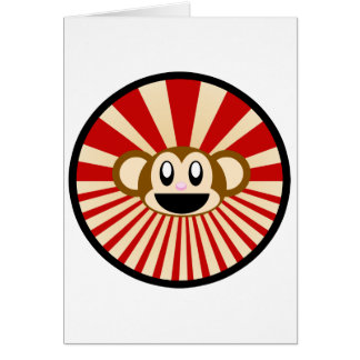 Monkey! Hälsningskort