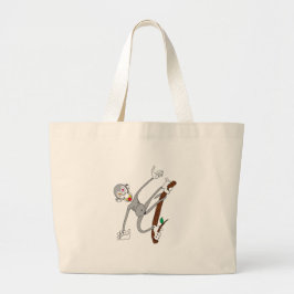 Monkey Hanging runt Jumbo Tygkasse