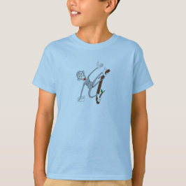 Monkey Hanging runt T Shirt