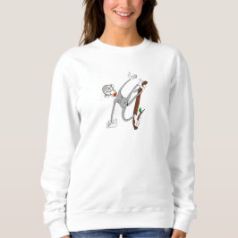 Monkey Hanging runt T Shirt