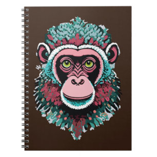 Monkey Head Anteckningsbok