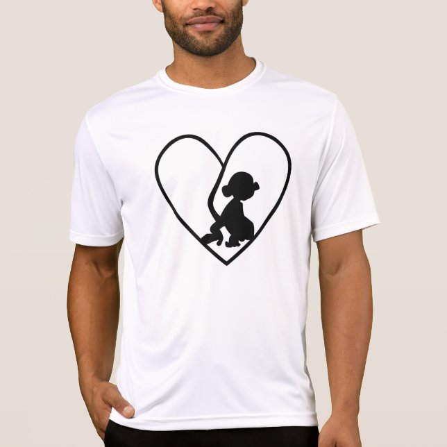 Monkey@Heart Logo T-shirt (Framsida)