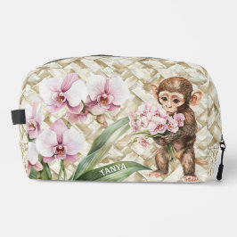 Monkey Holding Orchids | Fyll i