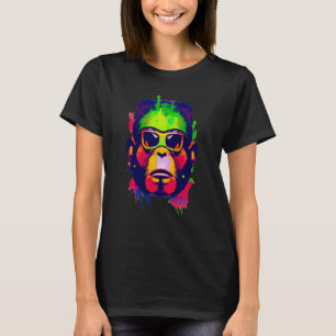 Monkey i färg 1 t shirt