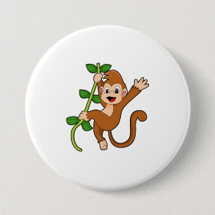 Monkey i Jungle Knapp