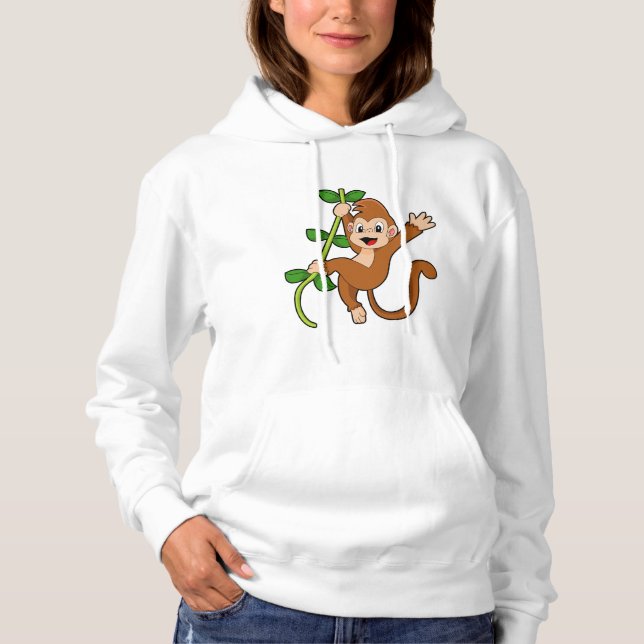Monkey i Jungle T Shirt (Framsida)