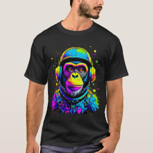 Monkey i Space Kostym T Shirt