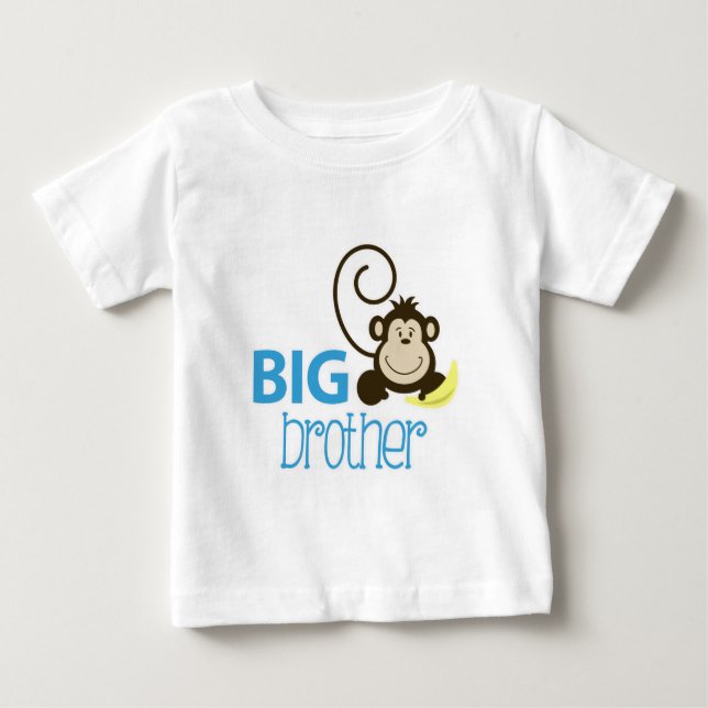 Monkey Infant T-shirt BIG BROTHER (Framsida)