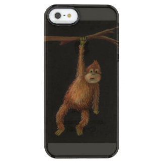 Monkey iPhone 5/5s Clear™ Deflector Fodral Clear iPhone SE/5/5s Skal