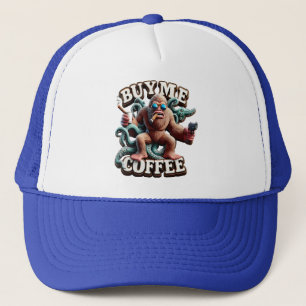 Monkey Java-rån köper en kaffe åt mig Keps