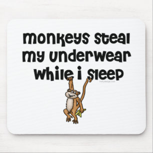Monkey Joke Mousepads Musmatta