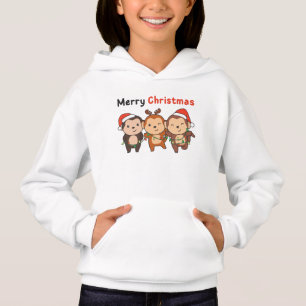 Monkey Jul Animals Monkey God jul T Shirt