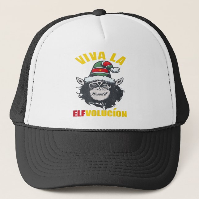 Monkey-julen, Viva la Evolution-Revolutionen Keps (Framsida)