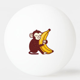 Monkey Kärlek Banana Pingisboll