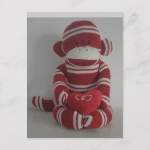 Monkey Kärlek Vykort