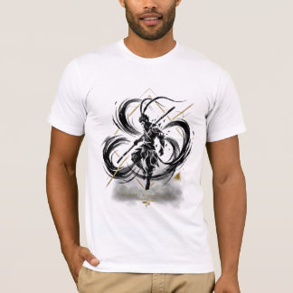 Monkey King Spirit Ink Storm T Shirt