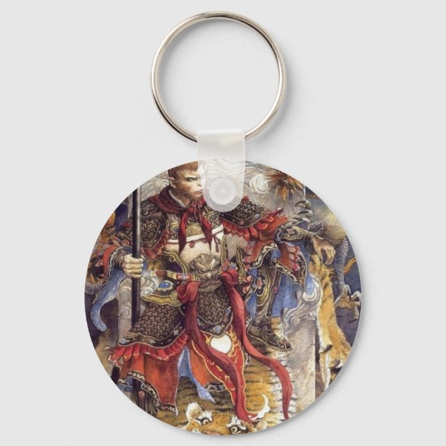 Monkey_Kung_by_EastMonkey Nyckelring (Framsida)