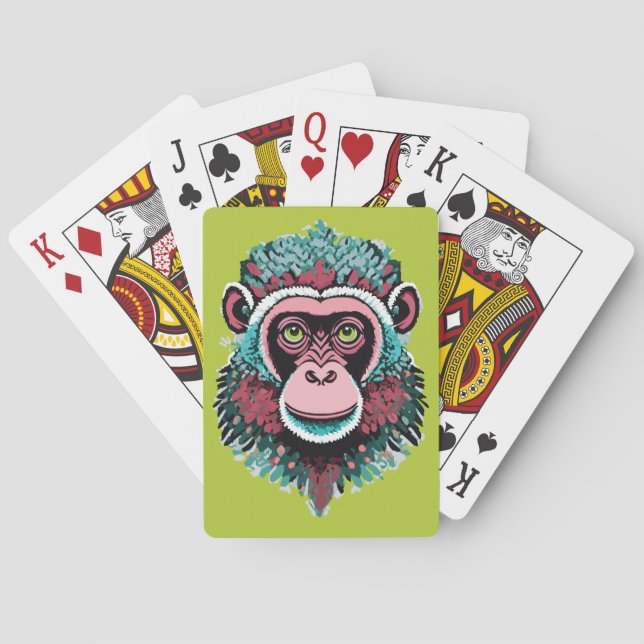 Monkey Kung Casinokort (Baksidan)
