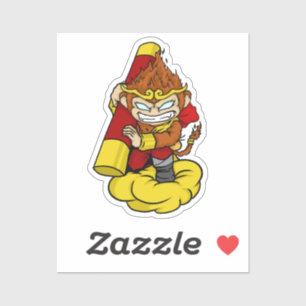 MONKEY KUNG SOL WUKONG KLISTERMÄRKEN