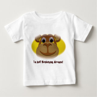 Monkey Långärmad Shirt for Småbarn T Shirt