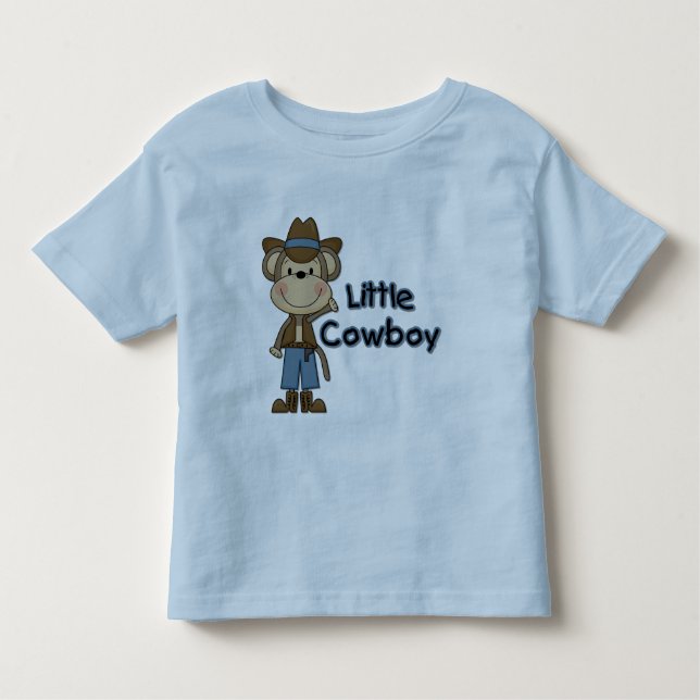 Monkey Little Cowboy Tshirts och presenter (Framsida)