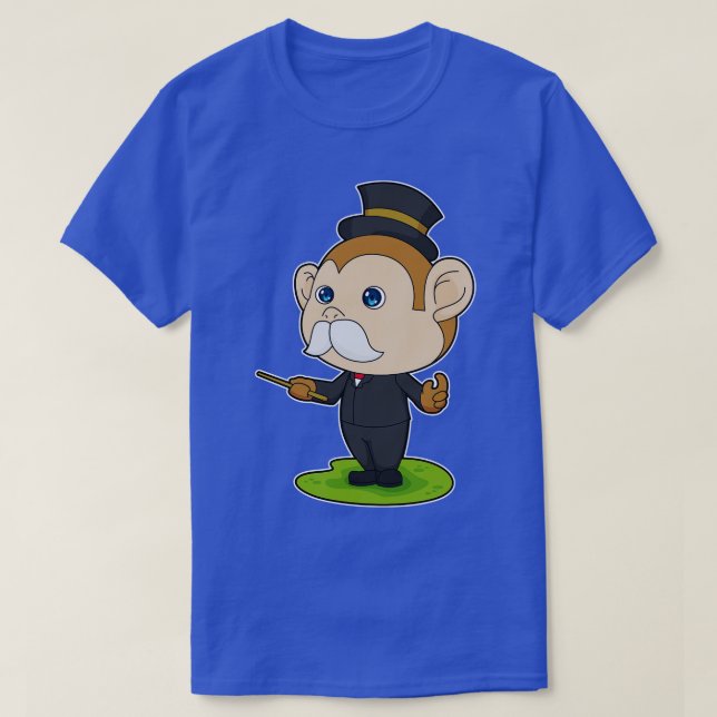 Monkey Magician Magic trollspö T Shirt (Design framsida)