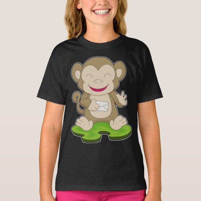 Monkey Mail T Shirt (Framsida)