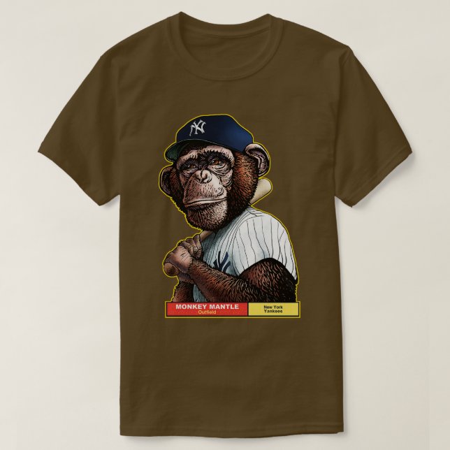 Monkey Mantle T Shirt (Design framsida)