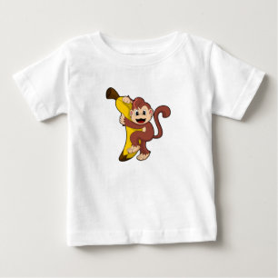Monkey med Banana (1).PNG T Shirt