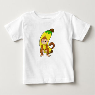 Monkey med Banana T Shirt