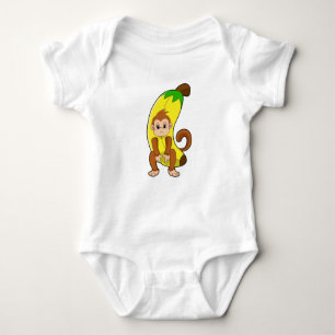 Monkey med Banana T Shirt