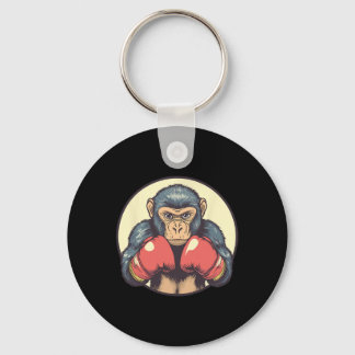 Monkey med boxinghandskar, bestämda nyckelring