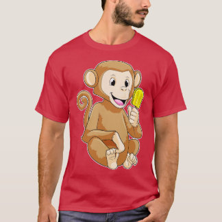 Monkey med cirkel t shirt