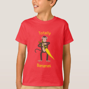 Monkey med flambärare t shirt
