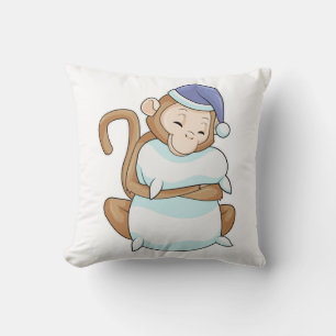 Monkey med pålägg och blyhuvud kudde