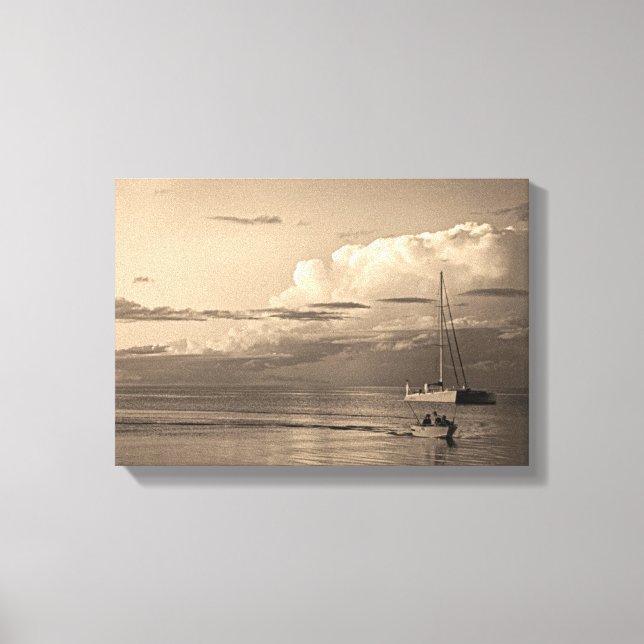 Monkey Mia Canvastryck (Framsida)