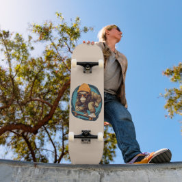 Monkey Mini Skateboard Bräda 18,5 Cm