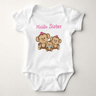 Monkey Mitten Sister Tee Shirt