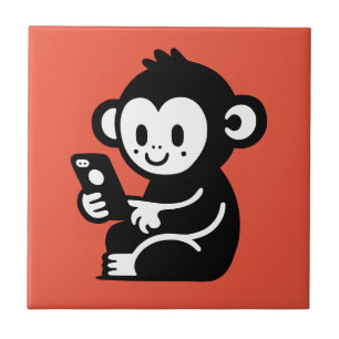 Monkey Mobil Kakelplatta