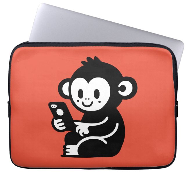 Monkey Mobil Laptop Fodral (Framsidan)