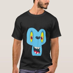 Monkey Monster Ansikte Manar Women's Costume Hallo T Shirt