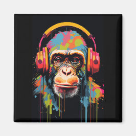 Monkey Music Art Monkey Art Monkey Art Gallery Art Magnet