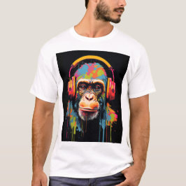 Monkey Music Art Monkey Art Monkey Art Gallery Art T Shirt