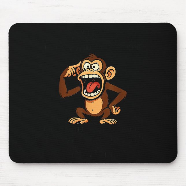 Monkey My Mind Is A Dangerous Place But My Mouth I Musmatta (Framsidan)
