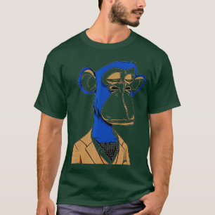 Monkey NFT:s Novelty Sarcastic Funny T Shirt
