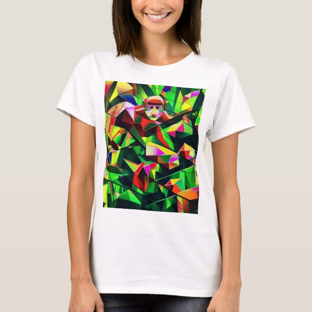 Monkey Observation T Shirt (Framsida)